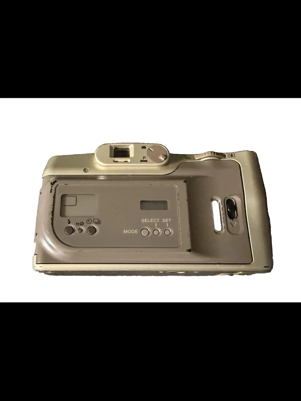 Yashica Vintage Microtec Zoom 120 Point & Shoot Analogue Camera Gold